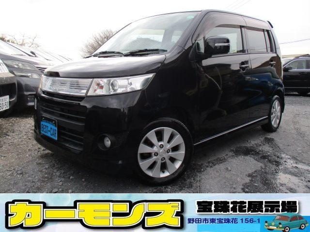 ワゴンRスティングレーTターボ車 ナビTV スマートキー HID