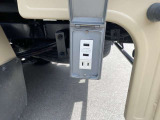 オプションでUSB・コンセント取付可能!