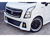 ワゴンRスティングレーのカスタム車輛になります!ローダウン!16AW!ルーフボックス!