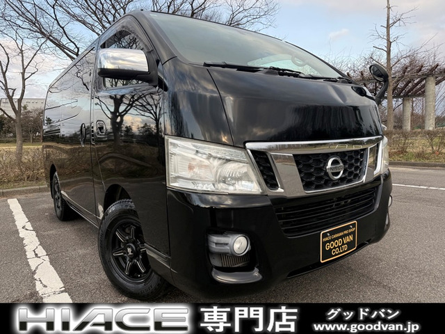 NV350キャラバン2.5 プレミアムGX ロング クロムギアパッケージ ディーゼル 4WDナビ Bカメラ ETC AT Wエアコン