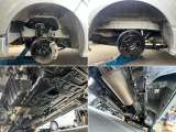 中古車で気になるのは下廻り・タイヤハウスの状態ですよね!大きな錆や劣化もなく比較的綺麗な状態で入庫ですよ♪