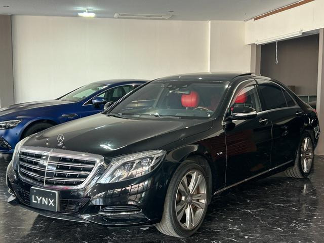 SクラスS600 ロングV12 ダイヤモンドステッチレッドレザー