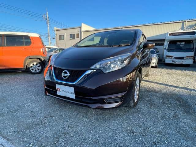 ノート 1.2 e-POWER X バックカメラ プッシュスタート アルミ