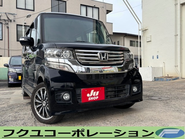 N-BOXカスタム G ターボ パッケージ 両側パワースライド スマートキー ナビ