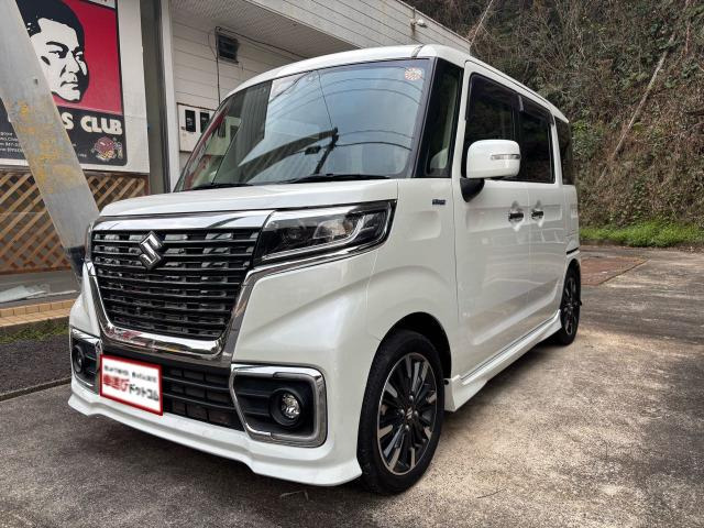 スペーシアカスタム ハイブリッド(HYBRID)  XS ☆両側電スラ☆全周囲カメラ☆ドラレコ☆