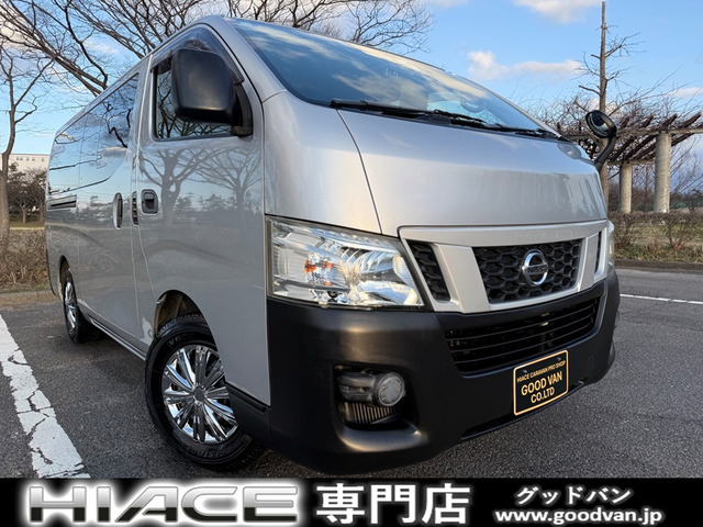 NV350キャラバン 2.5 DX ロング ディーゼル 4WD Dオーディオ ETC ナビ 前後ドラレコ