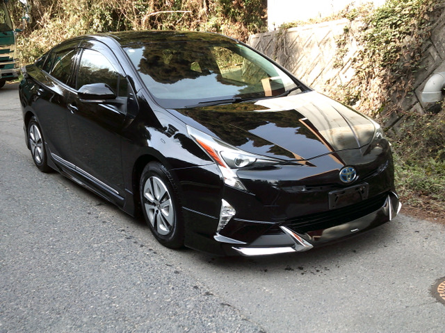 プリウス 1.8 S セーフティ プラス モデリスタエアロ 社外ナビTV