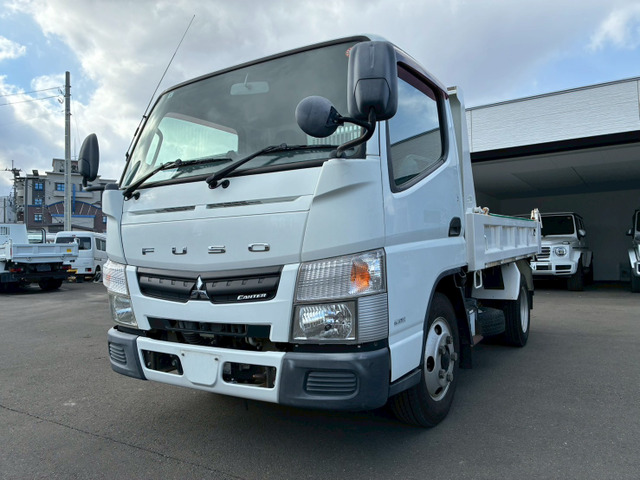 キャンター 3.0 ダンプ 全低床 ディーゼル 走行距離23627㎞・積載量2000kg