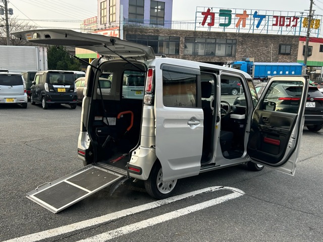 スペーシア ハイブリッド(HYBRID) G ウィズ 車いす移動車 リアシート付 福祉車両 電...