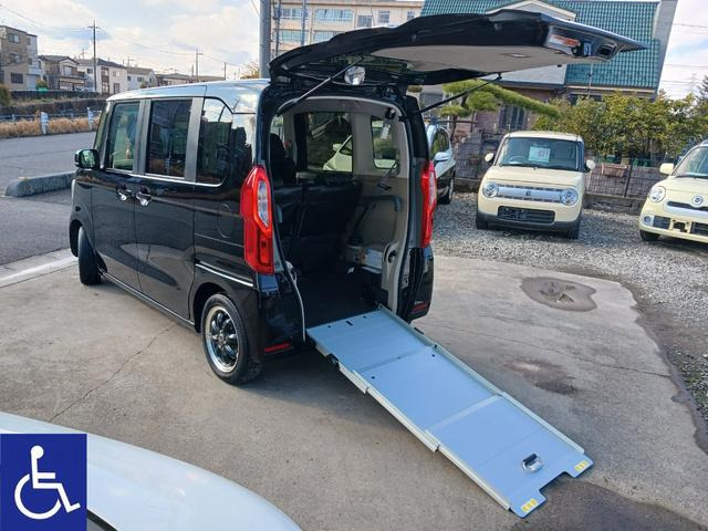 N-BOX G スロープ L ターボ ホンダセンシング 福祉車両 電動ウインチ ナビ TV BT