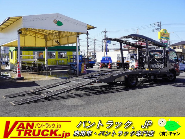 デュトロ 車載車 キャリアカー 2台積 古河 ラジコン