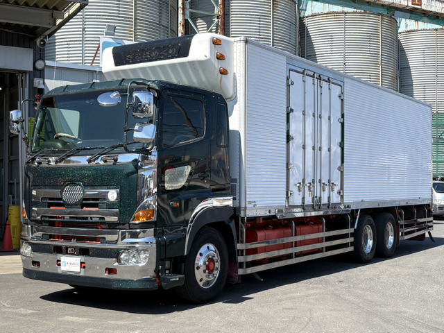 プロフィア 冷凍冷蔵車 煤焼無し 左右サイド観音 リアエアサス