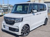 N-BOXカスタム G L ホンダセンシング ストラーダナビ フルセグ バックモニター