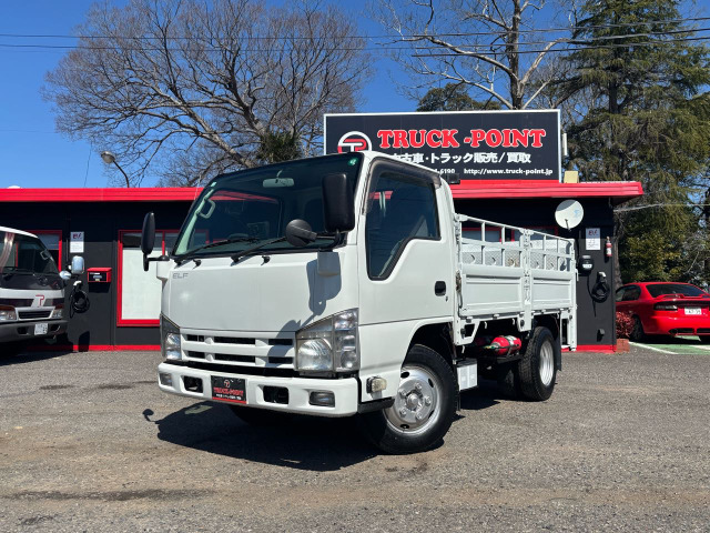 エルフ 3.0 高床 ディーゼル リアパワーゲート 高アオリ 車検2年付き