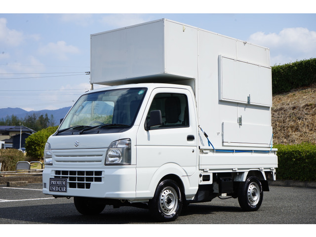 キャリイ KC エアコン パワステ キッチンカー 移動販売 フードトラック