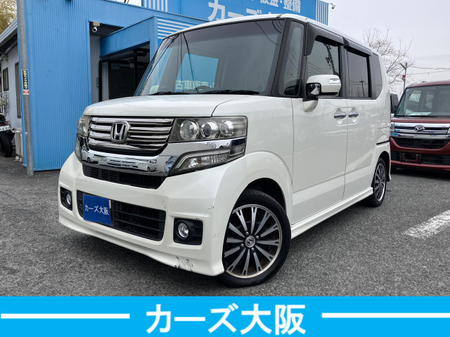 N-BOXカスタム G ターボ パッケージ プッシュスタート、パワスラ