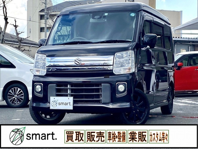 エブリイワゴンPZターボ ハイルーフHR/衝突軽減/パワースライド/ナビTV