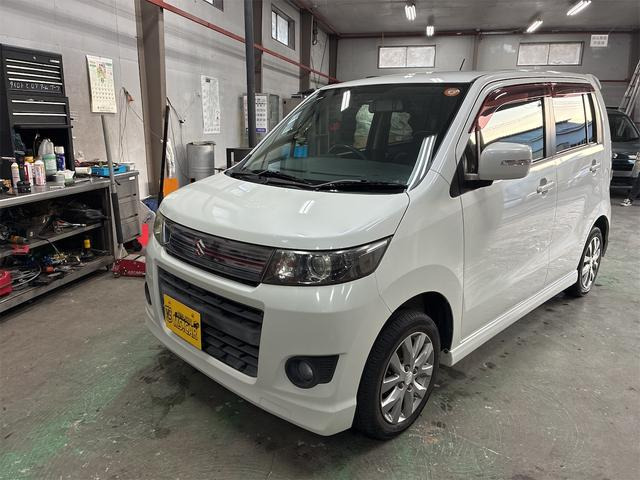 ワゴンRスティングレー リミテッド ナビ HID ベンチシート