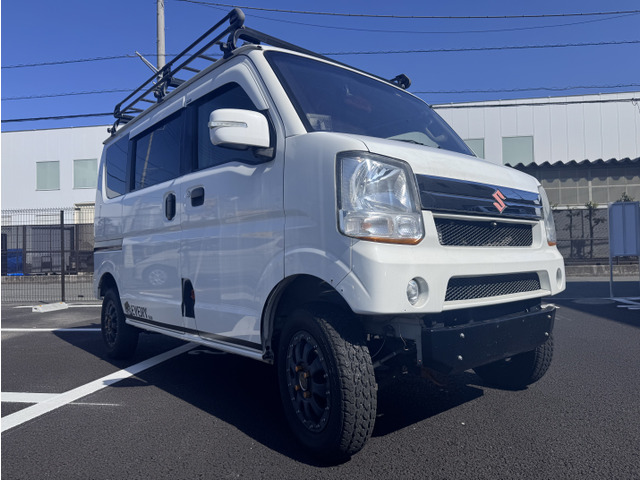 エブリイGAリフトアップ2名公認車中泊アウトドア仕様