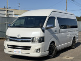 ハイエース 2.7 グランドキャビン 4WD 電動スライドドア 社外ナビ 後席モニター