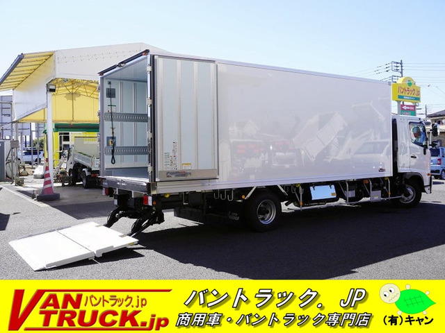 レンジャー 冷蔵冷凍車 4t ワイド ベッド付 低温 格納リフト