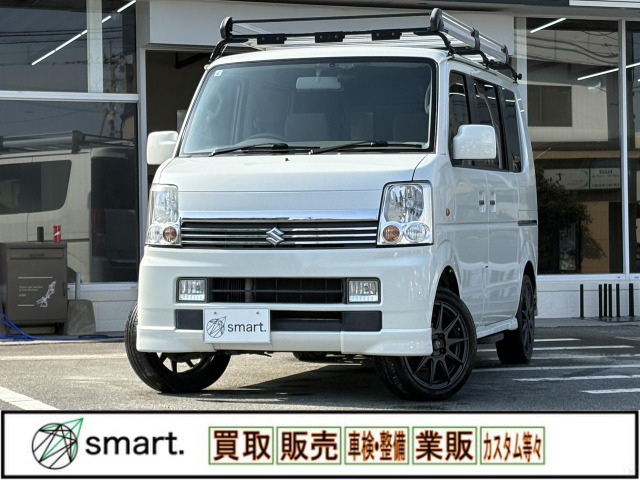 エブリイワゴンPZターボスペシャルルーフキャリア/両電スラ/ETC/ターボ