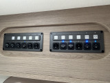 AtoZは電装スイッチが一か所にまとめられているのでとても使いやすいです!