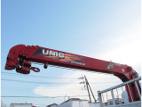 ★平成30年5月 ユニック URG344(RKA) フックイン ラジコン ブーム、アウトリガー未格納警報装置付★