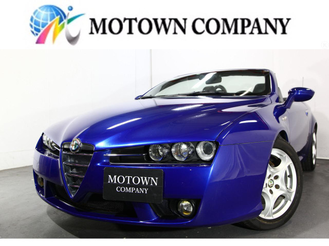 アルファスパイダー2.2 JTS ディスティンクティブ黒革シート SDナビ/フルセグ 電動OP