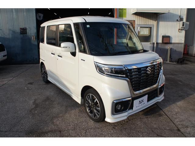 スペーシアカスタム ハイブリッド(HYBRID)  XS Bluetooth対応ナビ Bモニター