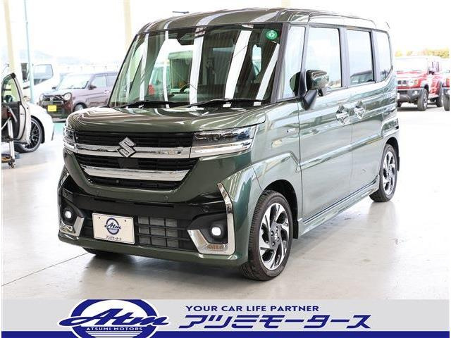 スペーシアカスタム ハイブリッド(HYBRID)  XS 9型ナビ・フルセグ・全方位カメラ