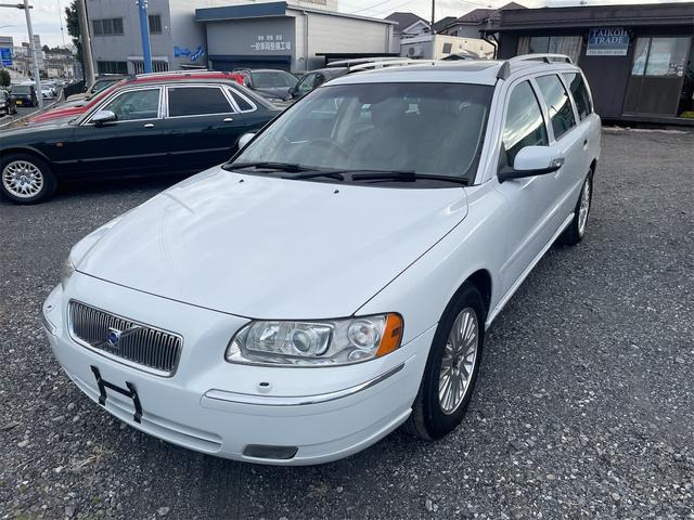 V70クラシックSB型最終モデル ウッドハンドル ETC