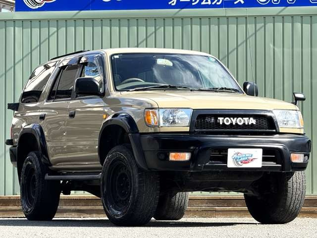 トヨタ ハイラックスサーフ 2.7 SSR-V 185後期/全塗装済/リフトアップ