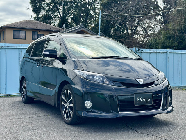 エスティマ 2.4 アエラス サンルーフ 両側パワースライドドア