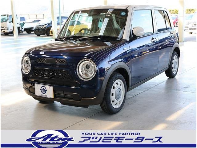 アルトラパンLC ハイブリッド X届出済未使用車・2トーン・LED