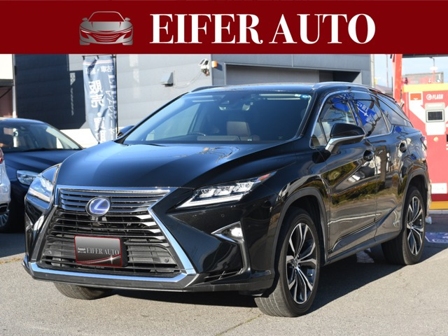 RX450hl 4WD禁煙車 黒革シート SR ナビ LCC