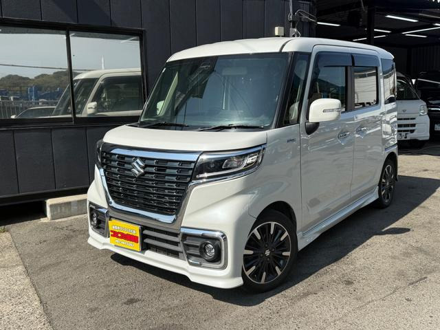 スペーシアカスタム ハイブリッド(HYBRID)  XS 全国1年保証対応 フルセグTV Bカメラ