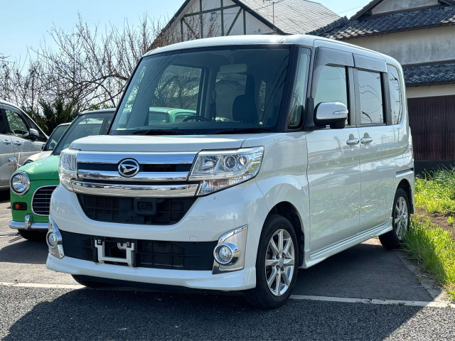 タントカスタム X ☆バックカメラ☆片側電スラ☆BT接続☆