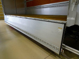 荷台内寸:621&times;240&times;244 トランテックス/1071F45-02 リア観音扉 落とし込みフック5対 左右セイコーラック ラッシングレール2段(59cm/140cm) 荷室LED灯3個