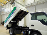 荷台内寸:305&times;159&times;32 新明和/DR2-0110SY 三方開 手動コボレーン付(垂直ロック可/約39cm)