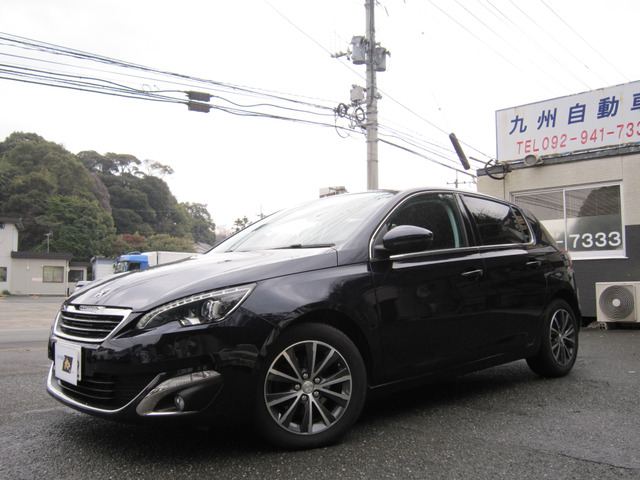 308アリュール ブルーHDi ディーゼルディーゼルターボナビテレビ保証付き