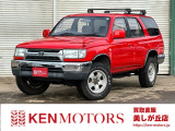 【中古車情報】トヨタ ハイラックスサーフ 2.7 SSR-X 4WD リフトアップ 全塗装済レッド 社外ナビ の中古車詳細（走行距離：17.7万km、カラー：レッド、販売地域：北海道札幌市清田区美しが丘3条3丁目）