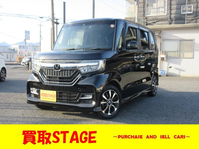 N-BOXカスタム G L ホンダセンシング ギャザズ8インチナビ・両側電動スライド