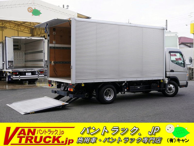 キャンター アルミバン ワイドロング 跳上パワーゲート 2トン