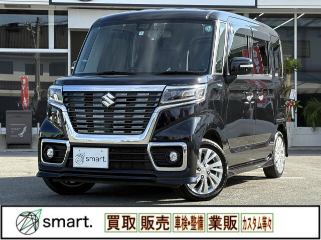 スペーシアカスタム ハイブリッド(HYBRID)  GS エマブレ/フルセグナビ/ETC/BT