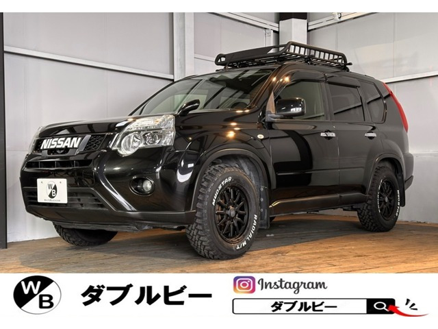 エクストレイル  20Xtt 4WD ナビ TV 新品アルミホイル ルーフラック ルーフキャリア