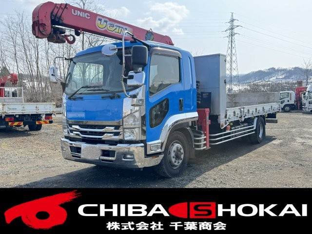 フォワード セルフローダー 三段クレーン 積載6,600kg