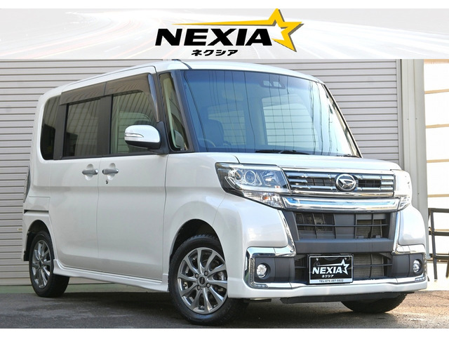 タントカスタムRS トップエディション SAIII 4WD車検整備付 4WD ナビTV Bカメラ