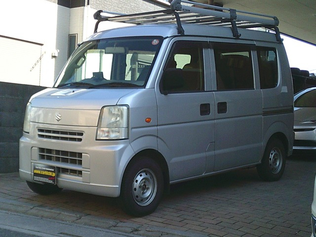 エブリイ PC ハイルーフ 4WD ルーフラック ユピテル製コンテンツナビ ETC