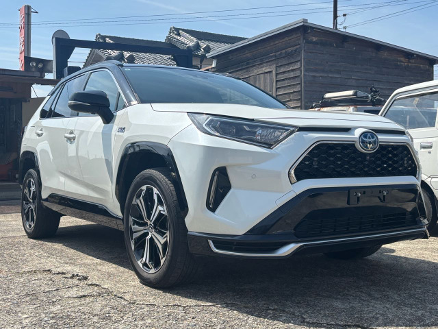 RAV4 PHV2.5 ブラック トーン E-Four 4WDETC、車検2年付き